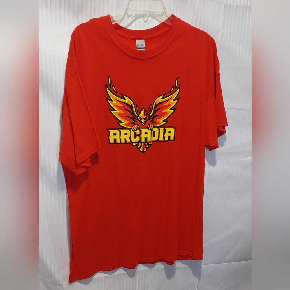 3/$5 NWOT Men's XL Gildan Red Arcadia Phoenix T-Shirt